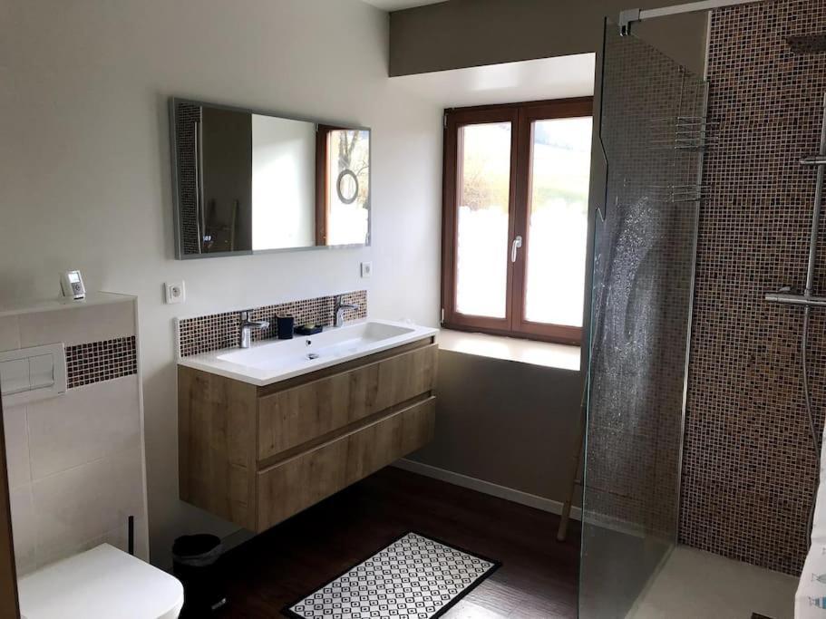 Logement Chaleureux, Vallee De Ville Steige Extérieur photo
